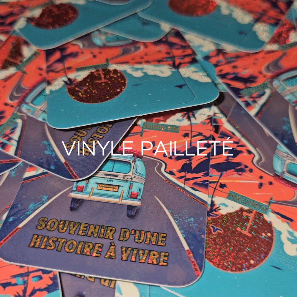 Stickers "SOUVENIRS D'UNE HISTOIRE À VIVRE"
